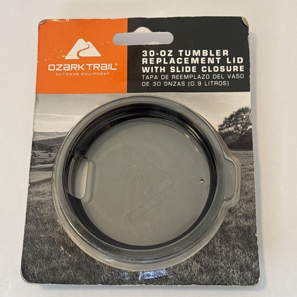Ozark Trail Replacement Lid For 30 oz Tumbler Cup. Locking Lid, New In Box.